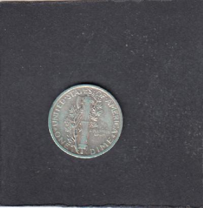 Beschrijving: 1 Dime MERCURY